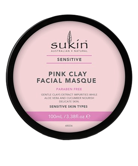 Australian Natural Skincare Sensitive Pink Clay Facial Masque