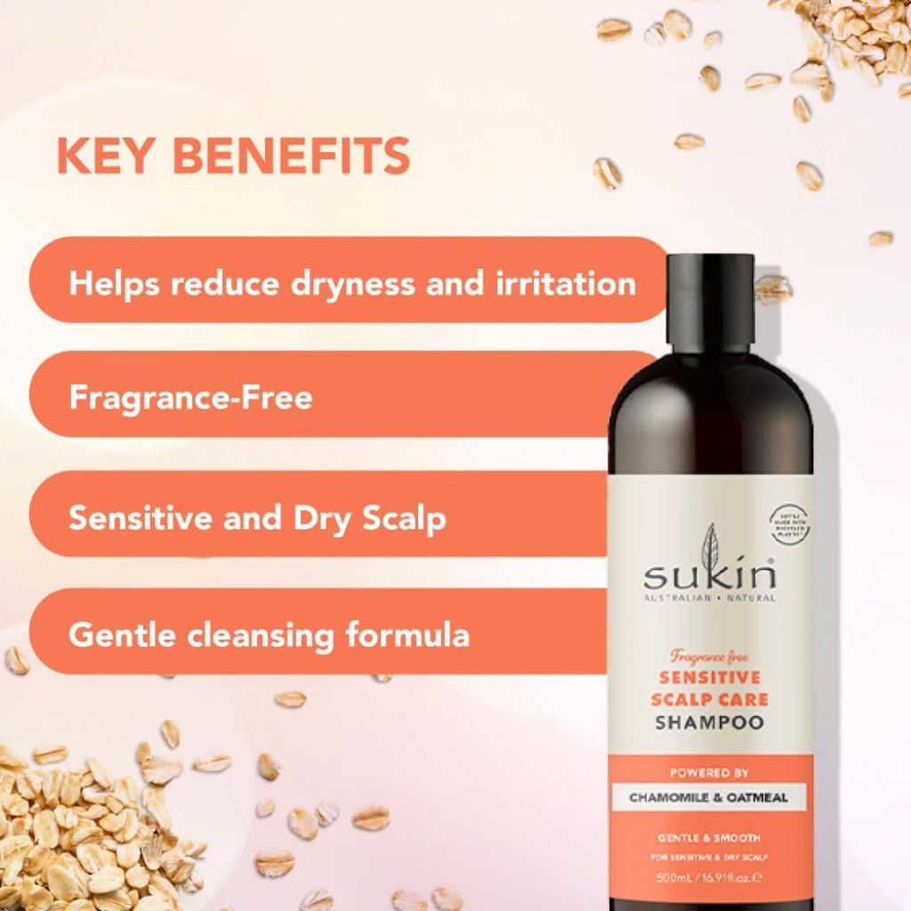 Sensitive Scalp Care Chamomile And Oatmeal Shampoo