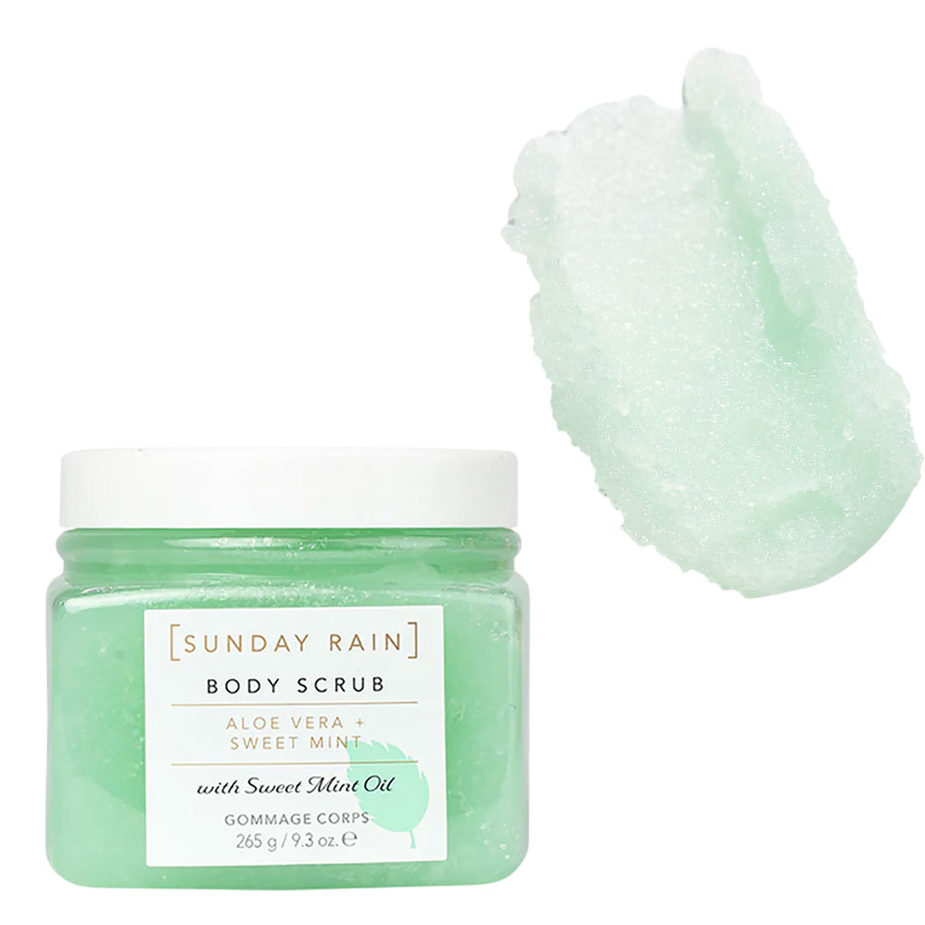 Aloe Vera And Sweet Mint Body Scrub