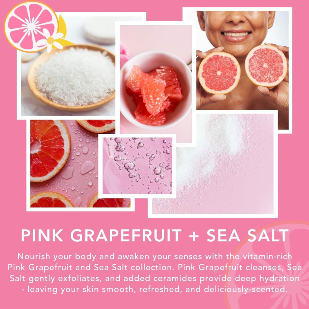 Pink Grapefruit And Sea Salt Body Wash