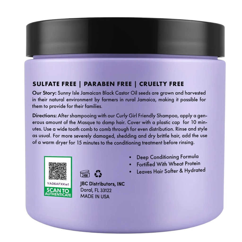 Curly Girl Friendly Intensive Repair Masque
