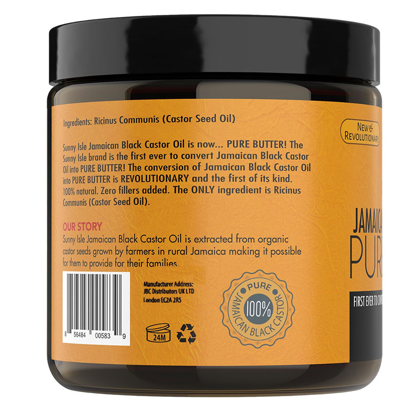 Jamaican Black Castor Oil Pure Butter 