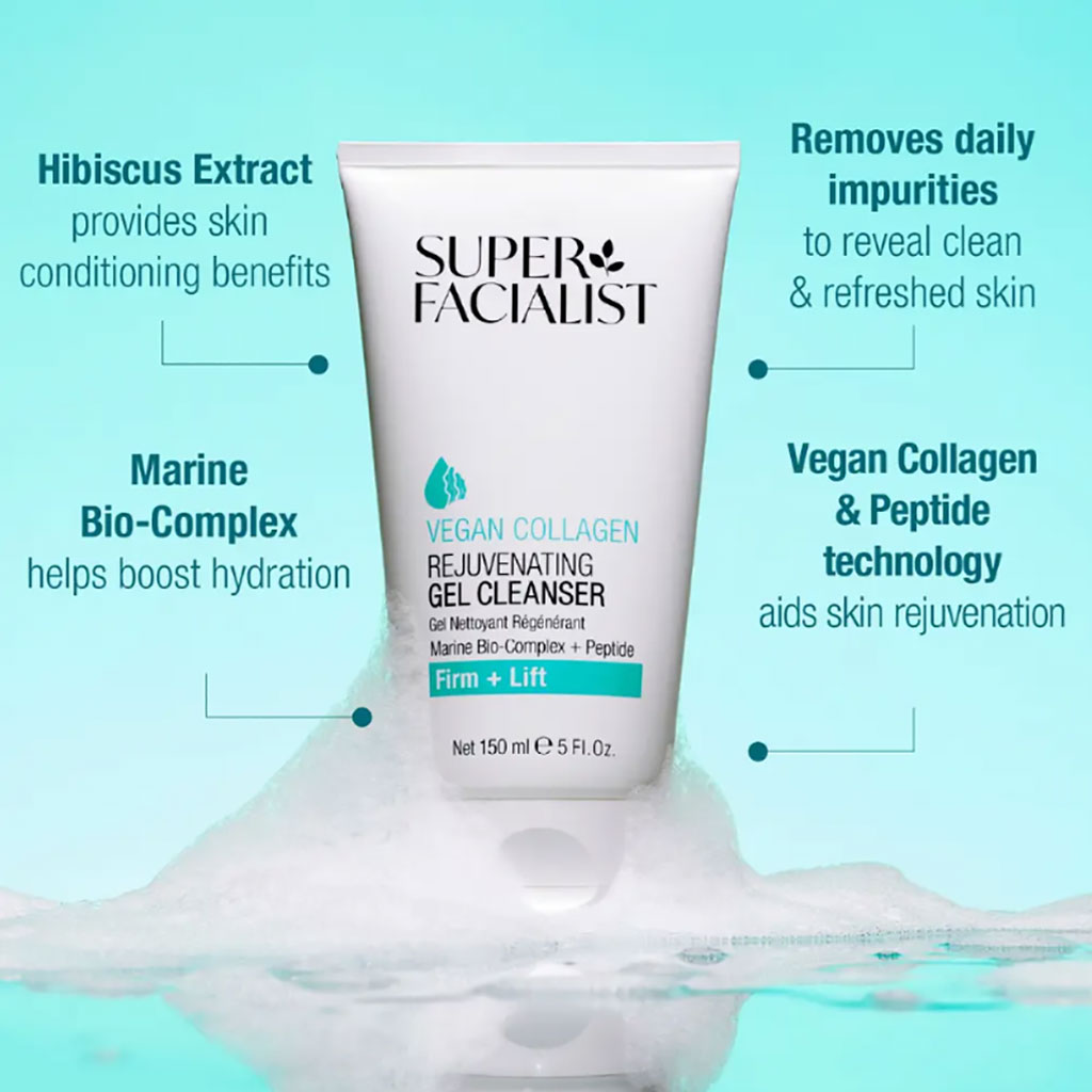Vegan Collagen Rejuvenating Gel Cleanser