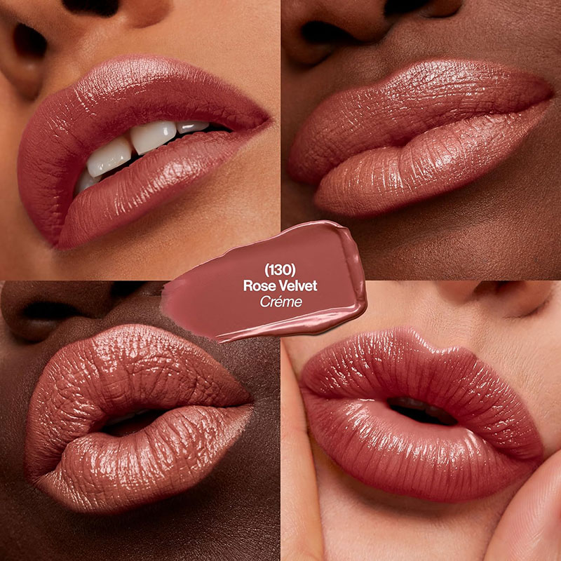 Super Lustrous Creme Lipstick 130 Rose Velvet