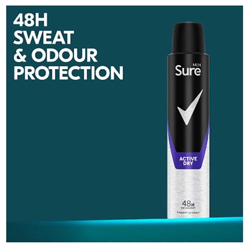 Men Active Dry 48H Anti Perspirant Spray