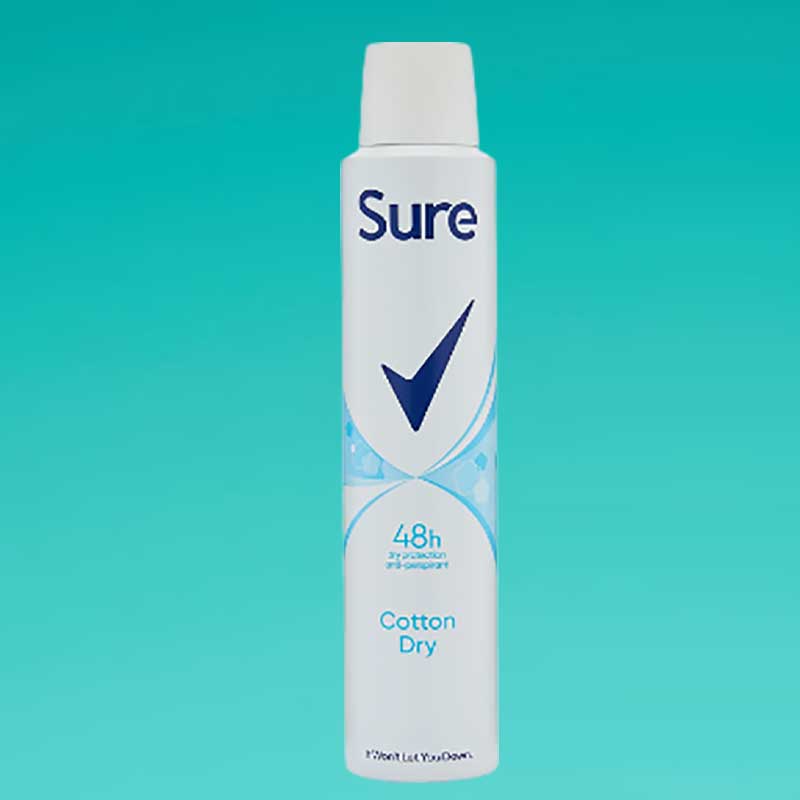 Sure Cotton Dry 48H Anti Perspirant Spray