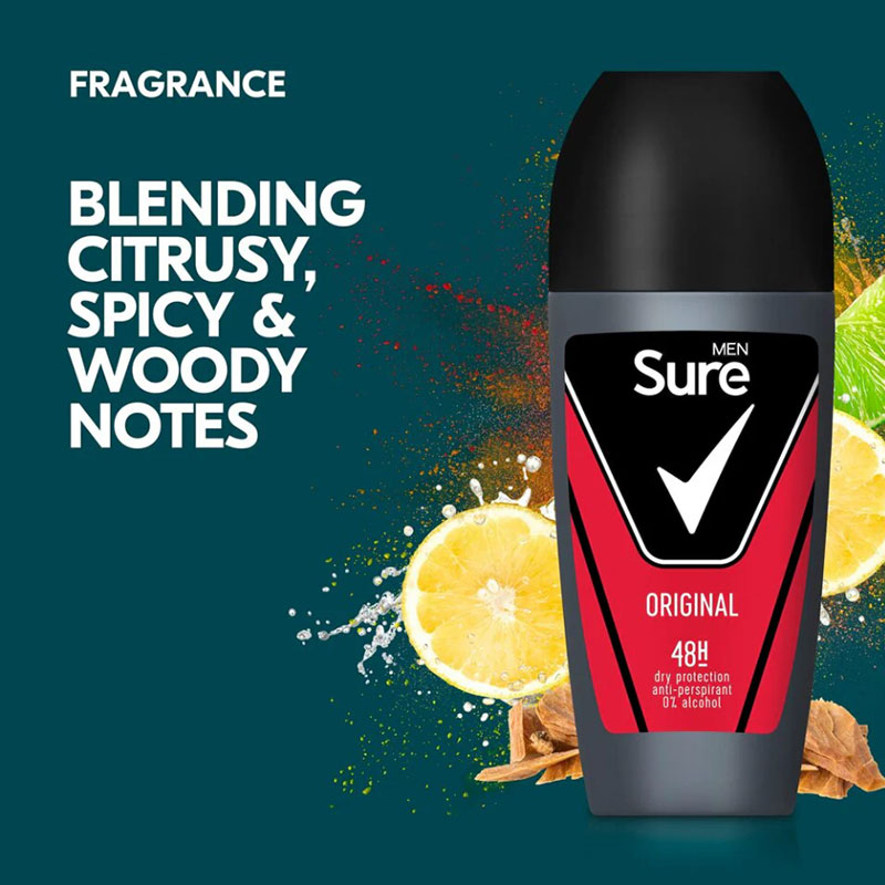 Men Original 48H Anti Perspirant Deodorant Roll On