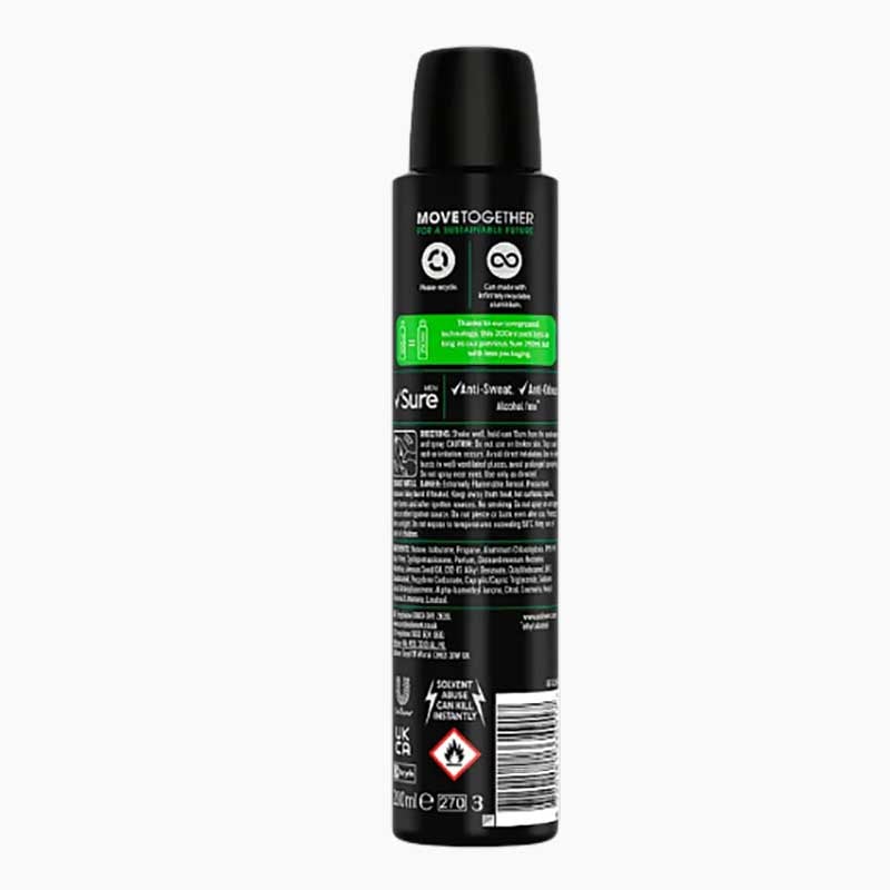 Men Quantum Dry 48H Anti Perspirant Spray