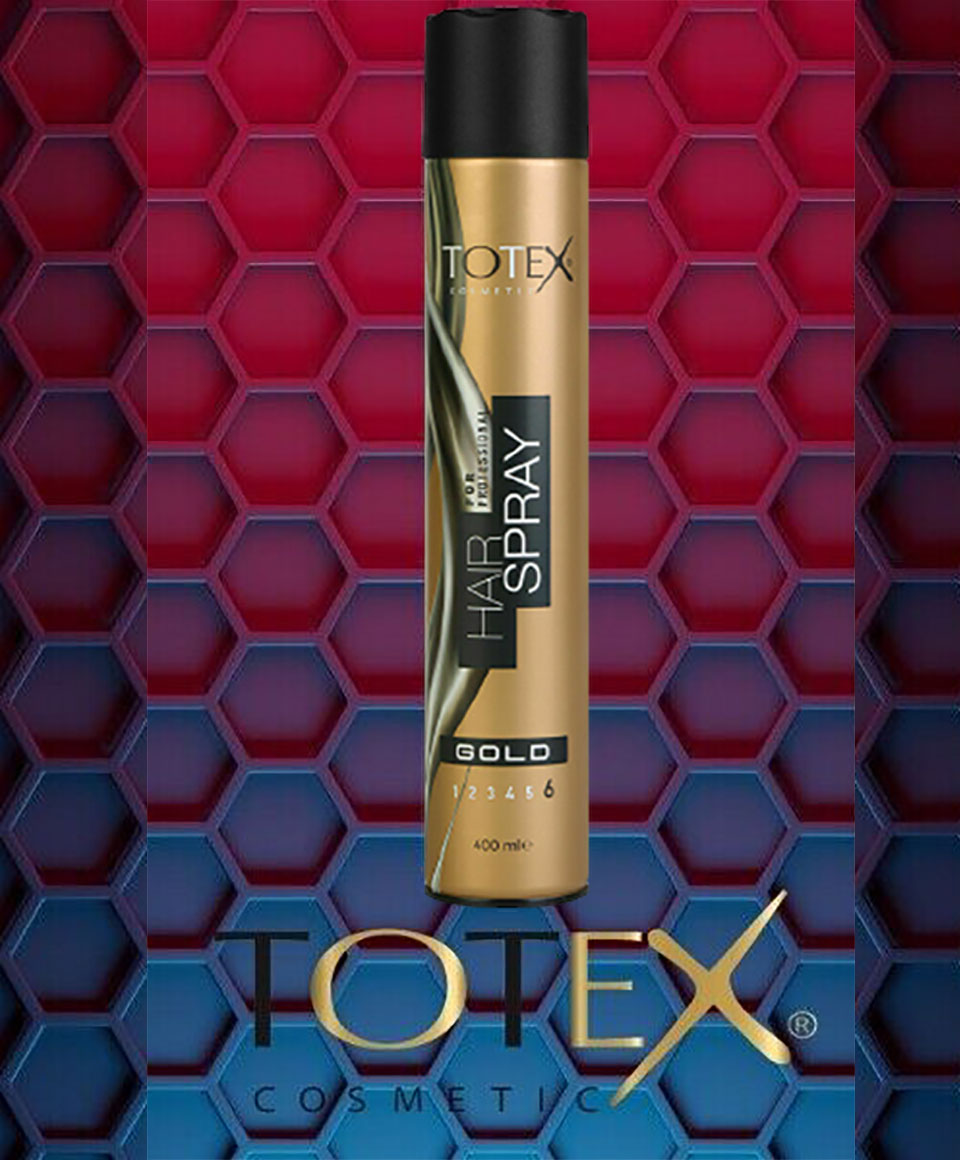 Totex Gold 6 Professional Hair Spray
