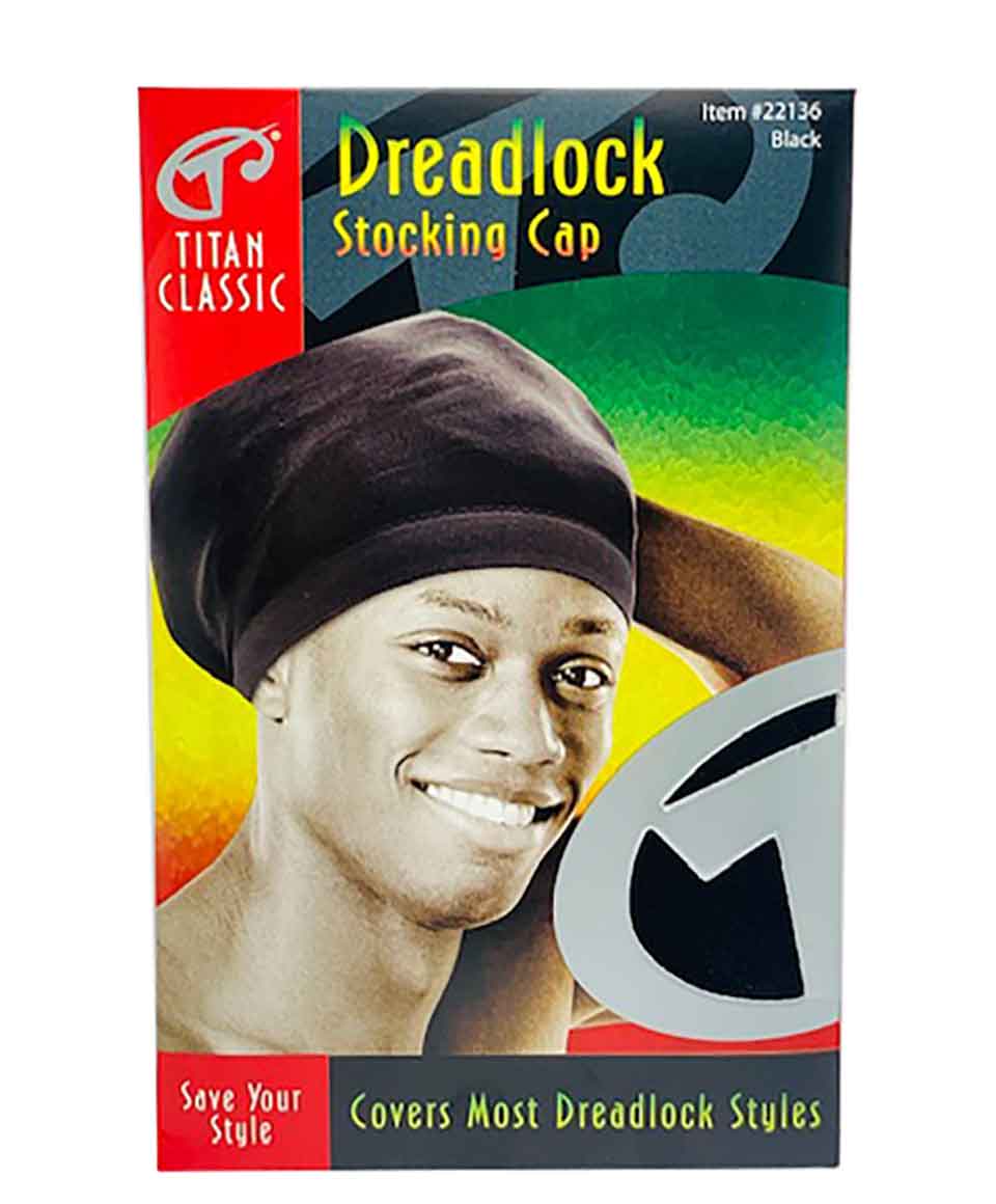 Titan Classic Dreadlock Stocking Cap 22136BLK