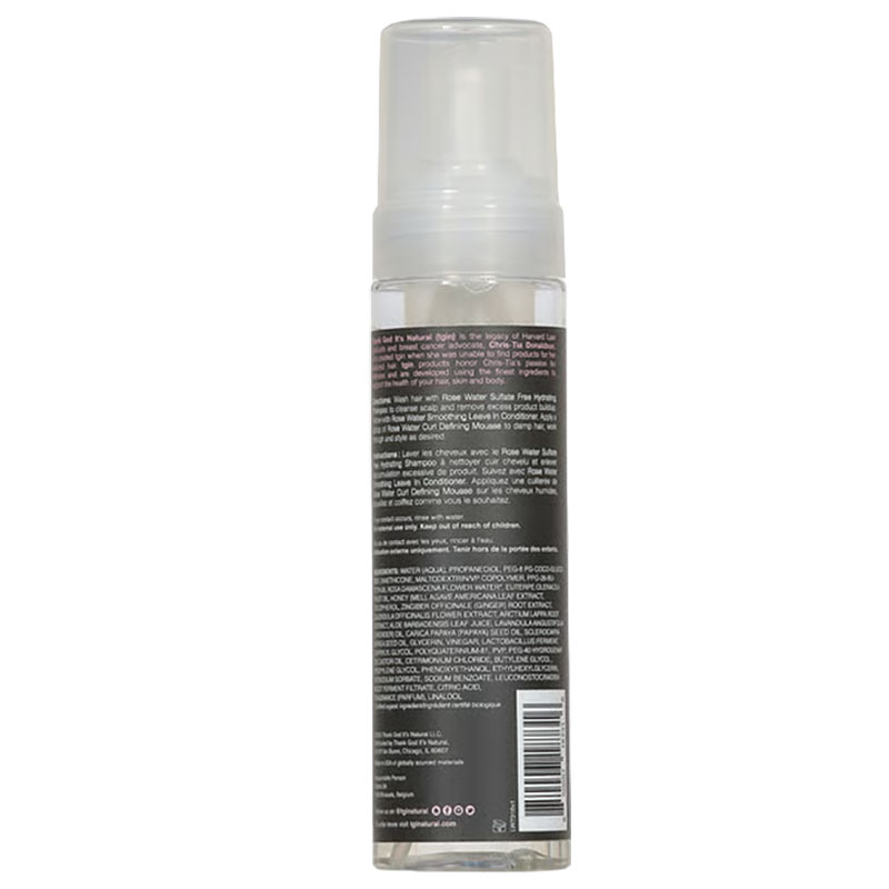 Tgin Rose Water Curl Defining Mousse