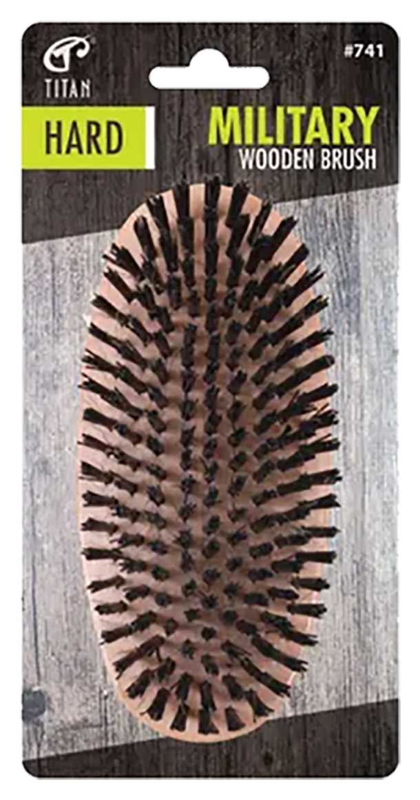 Titan Military Wooden Brush Hard 741