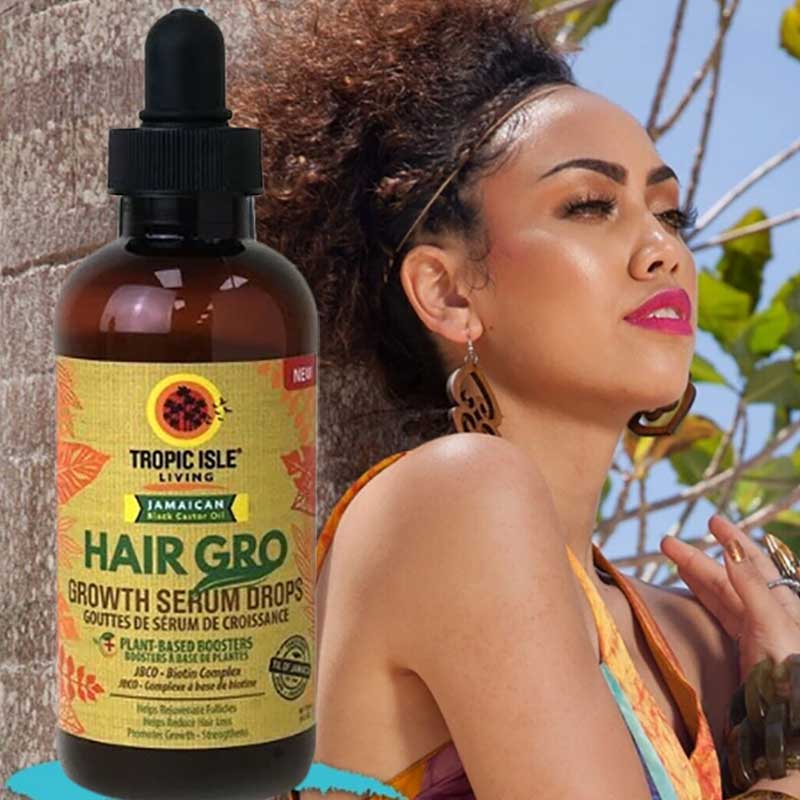 Jamaican Black Castor Oil Hair Gro Growth Serum Drops
