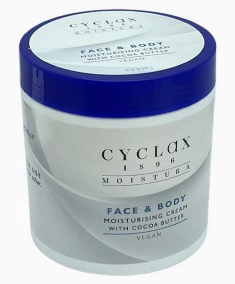 Cyclax Face And Body Moisturising Cream With Cocoa Butter