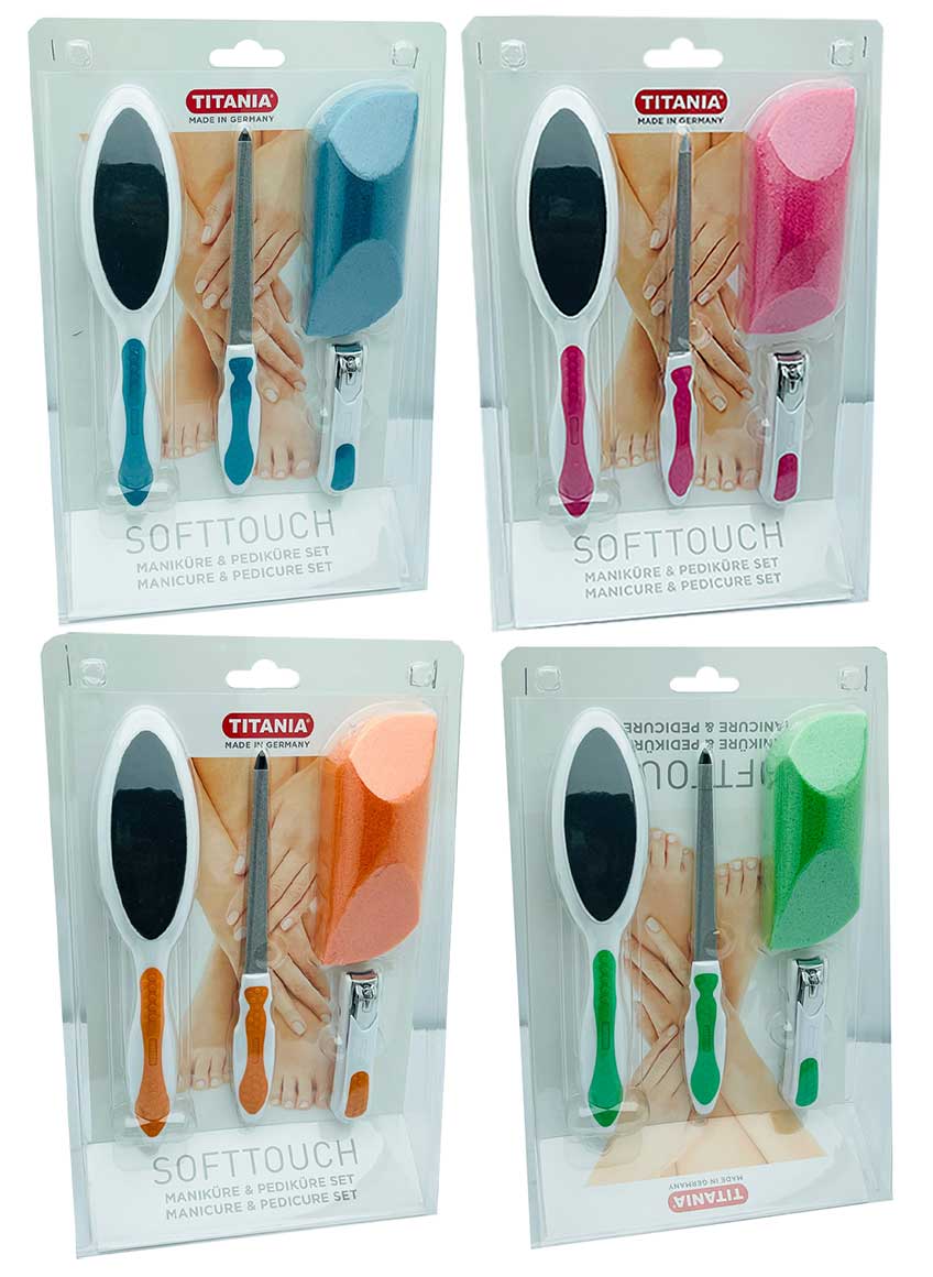 Softtouch Manicure And Pedicure Set