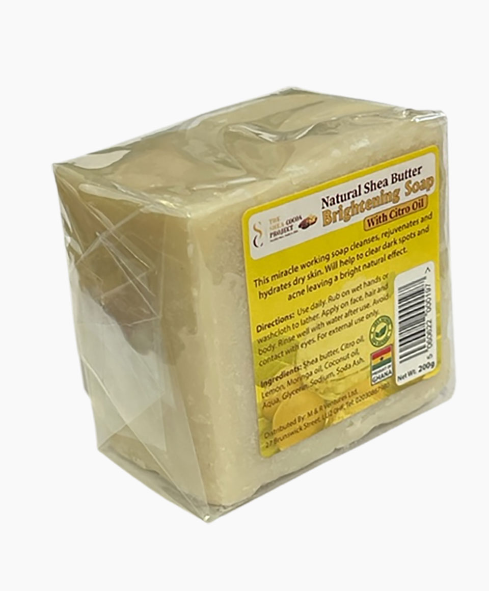 Natural Shea Butter Soap With Citro Oil