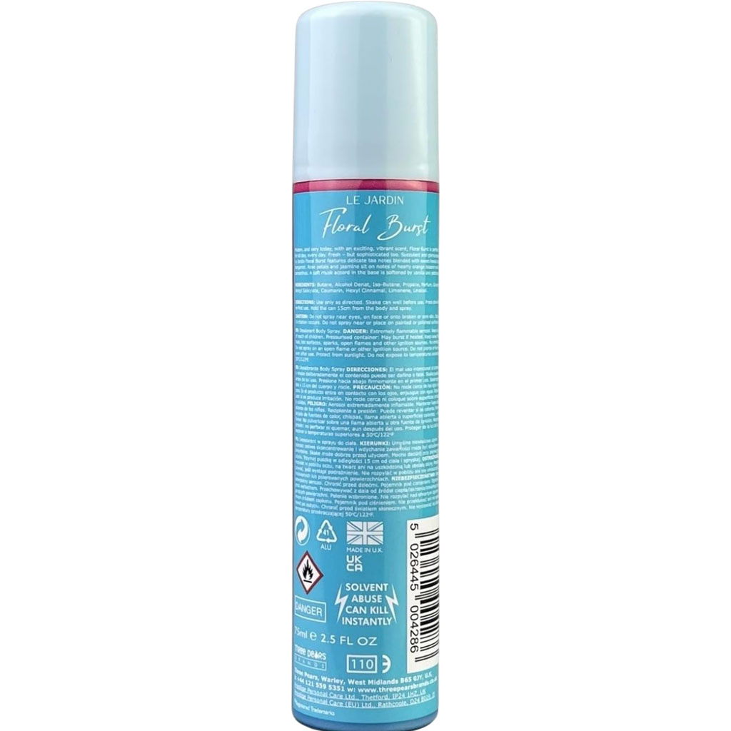 Le Jardin Floral Burst Perfumed Body Spray