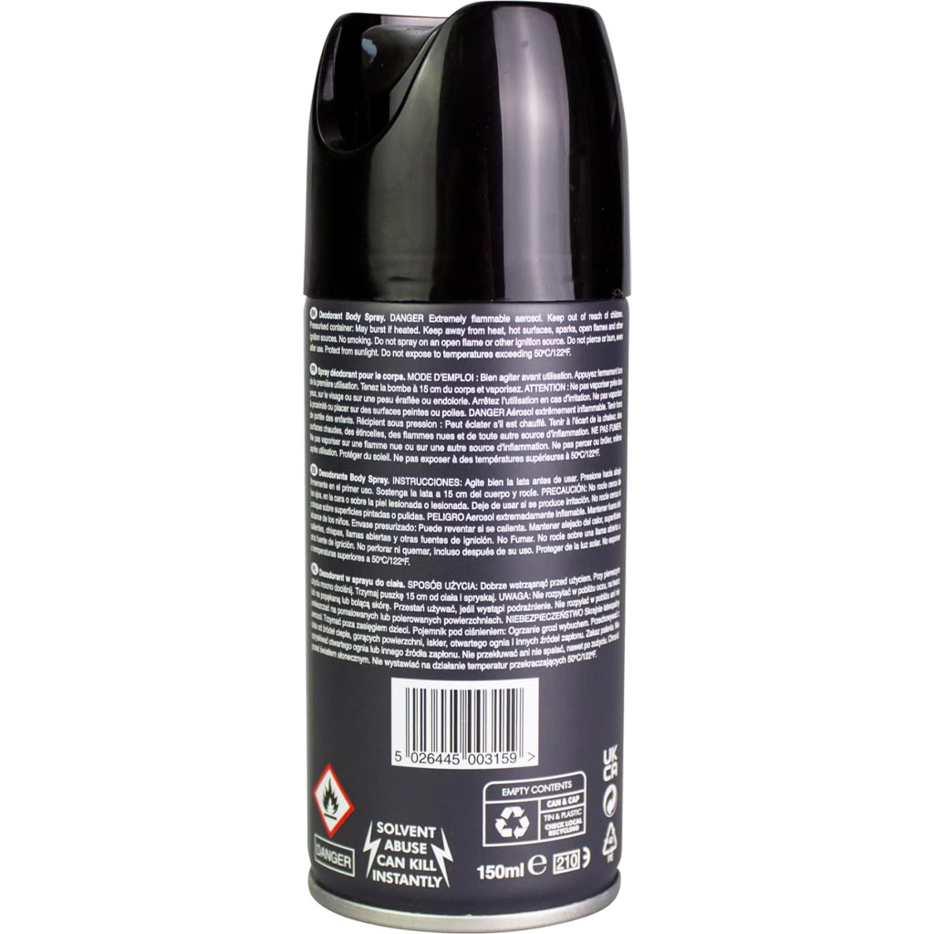 Rapport Notorious Deodorant Body Spray