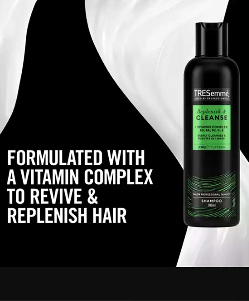 Tresemme Replenish And Cleanse Shampoo