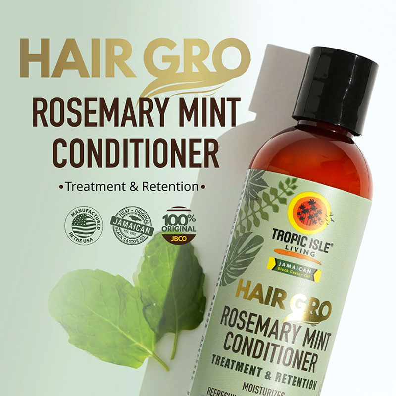 Tropic Isle Living Hair Gro Rosemary Mint Conditioner