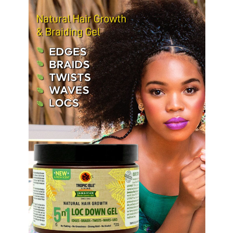 Jamaican Black Castor Oil 5 N 1 Loc Down Gel