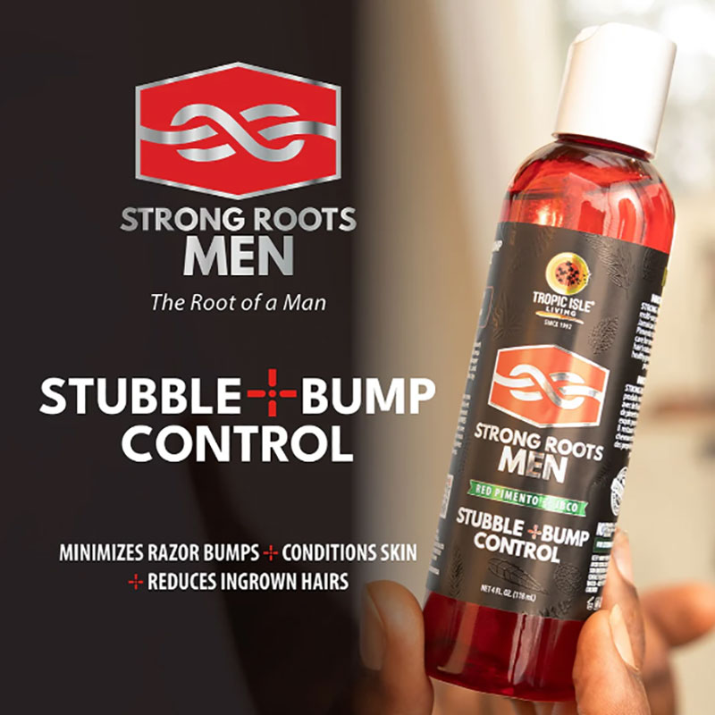 Tropic Isle Living Strong Roots Men Stubble And Bump Control
