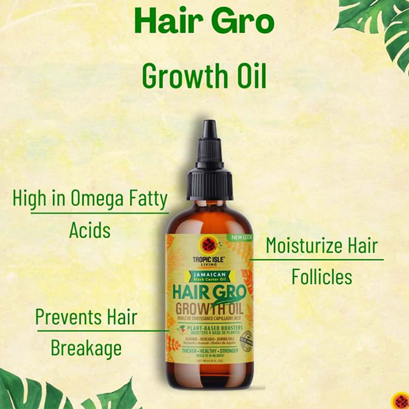 Tropic Isle Hair Gro Growth Oil