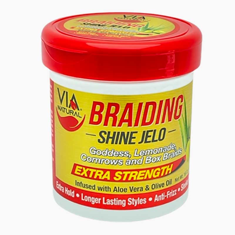 Via Natural Braiding Shine Jelo Extra Strength