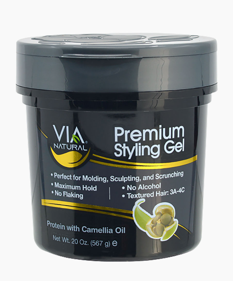 Via Natural Premium Styling Gel With Protein And Camellia Oil