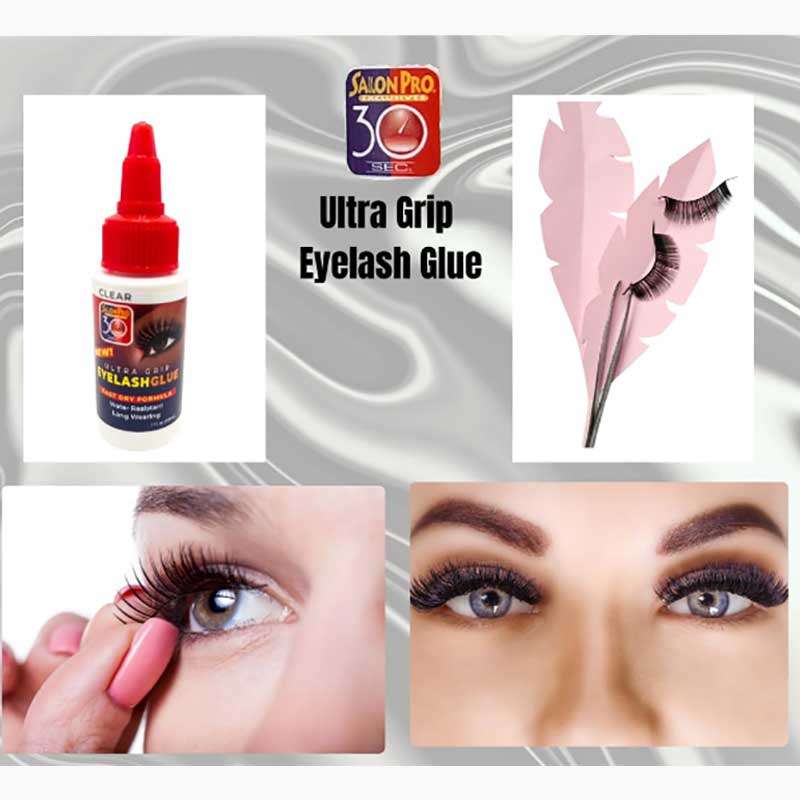 Salon Pro 30 Sec Ultra Grip Eyelash Glue Clear
