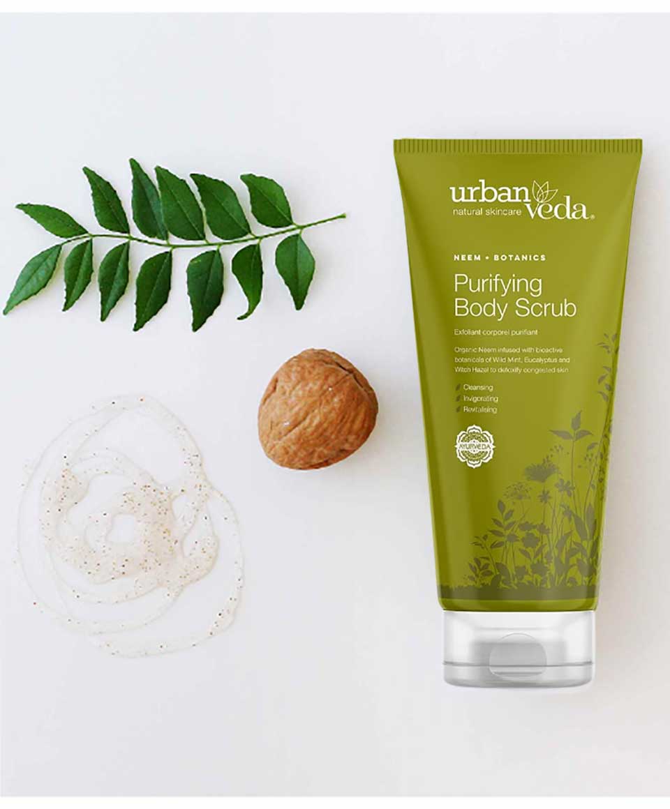 Urban Veda Neem Botanics Purifying Body Scrub