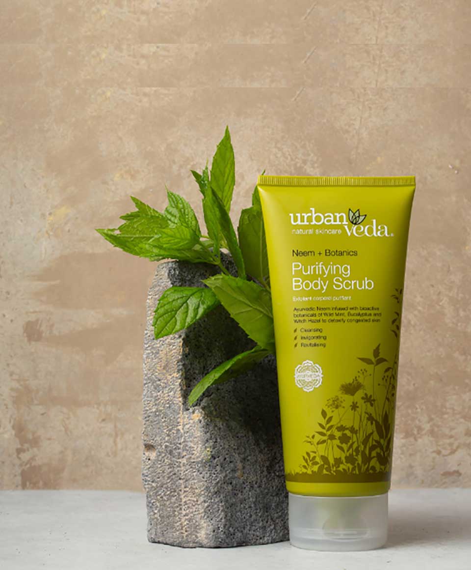 Urban Veda Neem Botanics Purifying Body Scrub