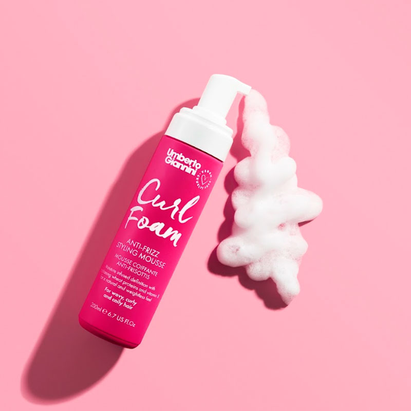 Curl Foam Anti Frizz Styling Mousse