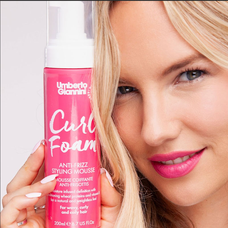 Curl Foam Anti Frizz Styling Mousse