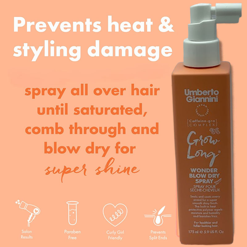 Grow Long Wonder Blow Dry Hair Spray