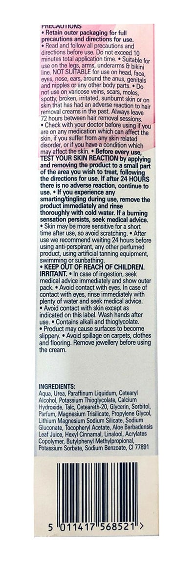 Hair Removal Cream Sensitive Skin
