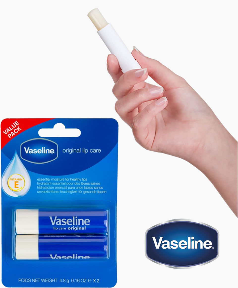 Vaseline Original Lip Care Value Pack