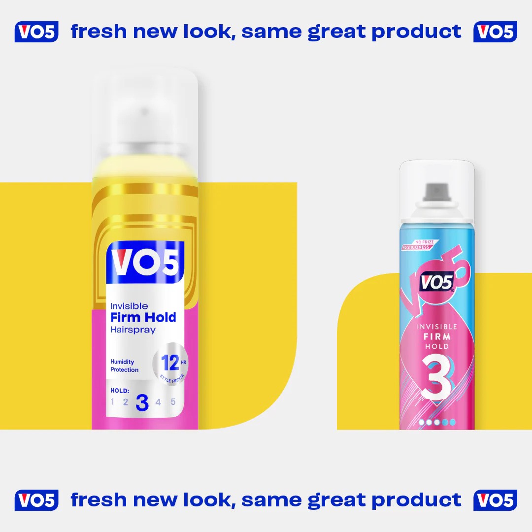 VO5 Invisible Firm Hold 3 Hairspray