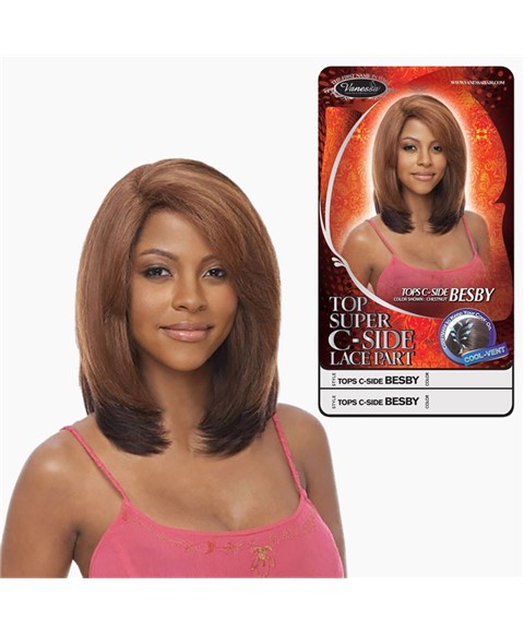 Top Super C Side Besby Synthetic Lace Wig