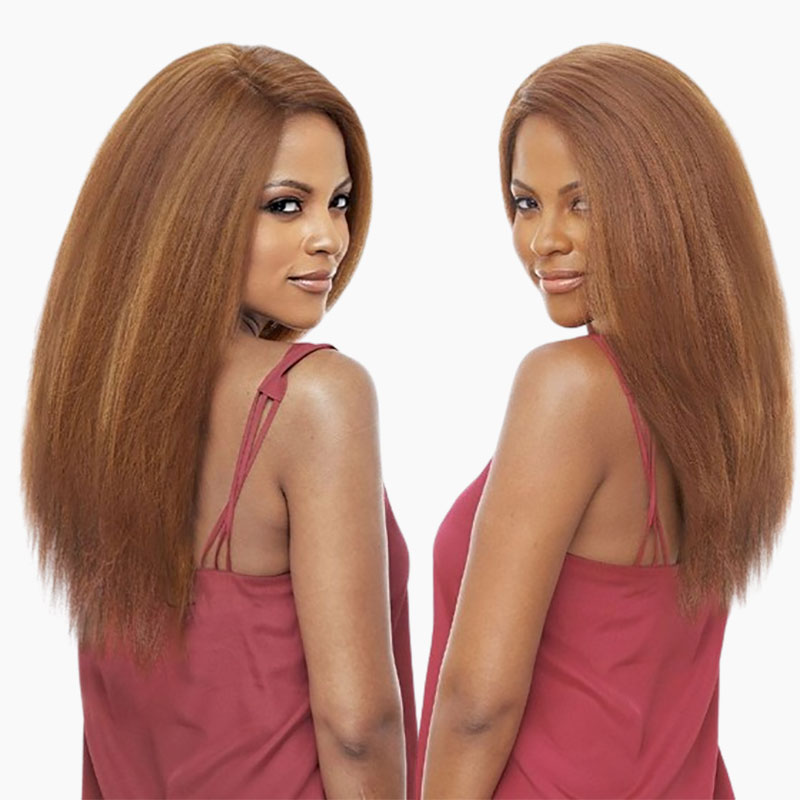 Honey C Side Part Swiss Silk Lace Front Brazilia Blend Wig