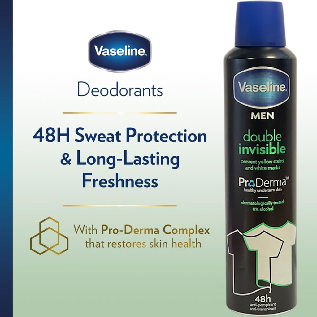 Men Double Invisible Pro Derma 48H Anti Perisirant Spray