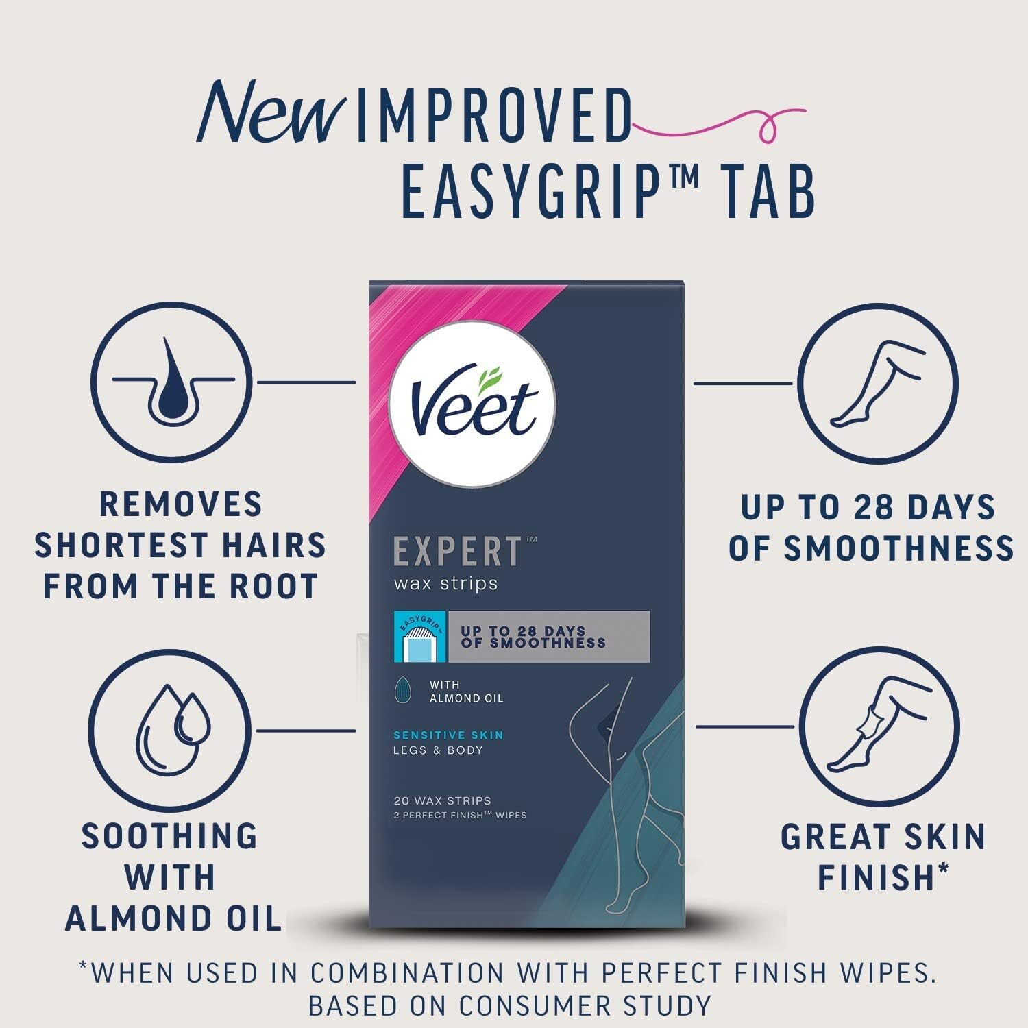 Veet Expert Wax Strips For Legs And Body