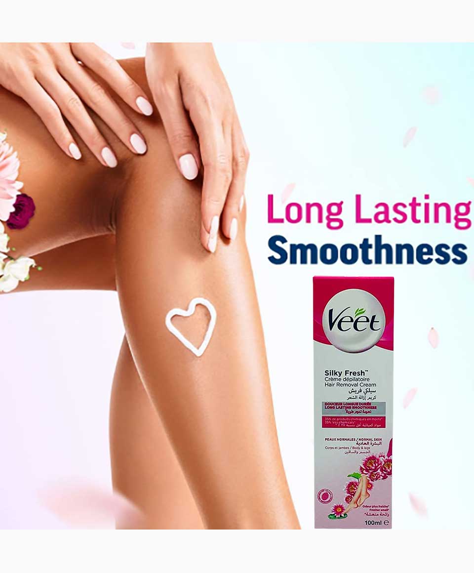 Silky Fresh Hair Removal Cream For Normal Skin