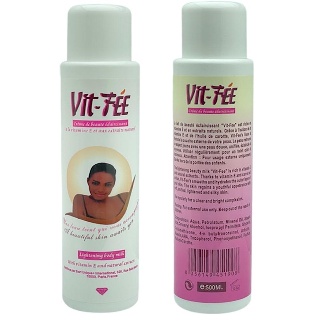 Vit Fee Body Milk With Vitamin E And Natural Extracts