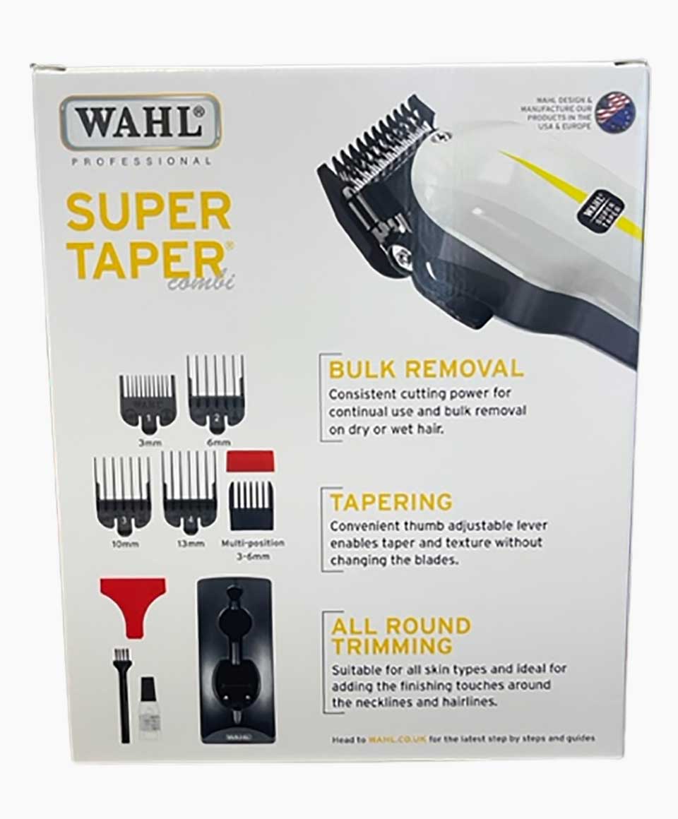 Wahl Super Taper Corded Clipper and Trimmer Combi Set 