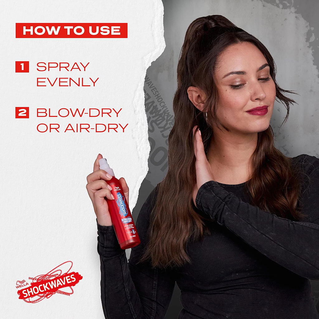 Shockwaves Ultra Strong Power Hold Gel Spray