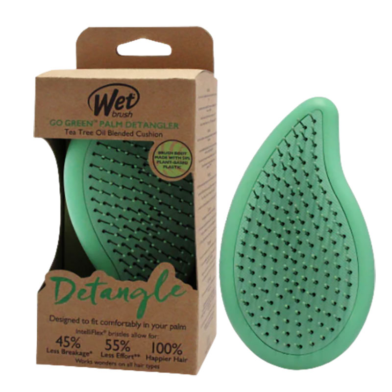 Go Green Tea Tree Oil Blended Cushion Palm Detangler