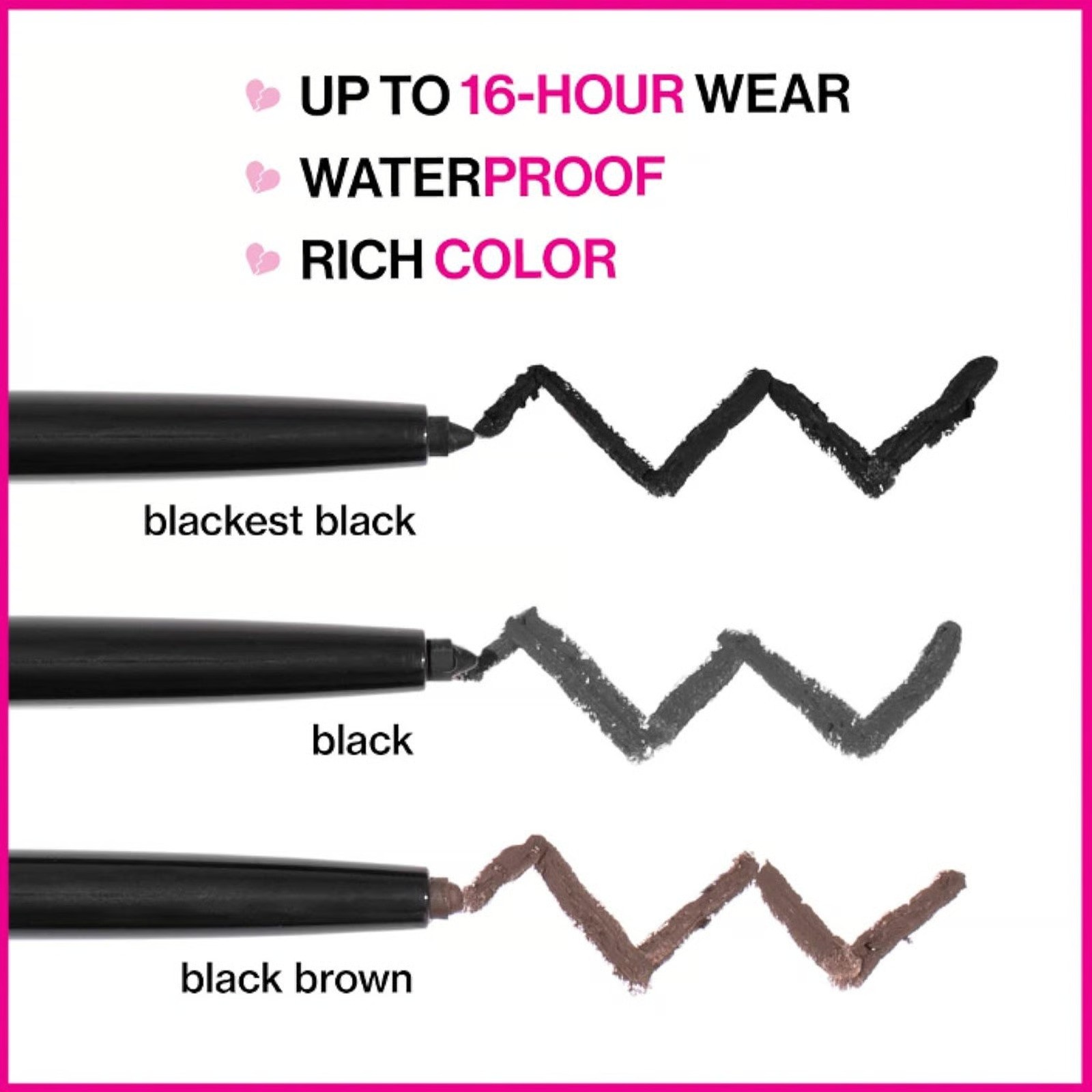 Breakup Proof Waterproof Retractable Eyeliner