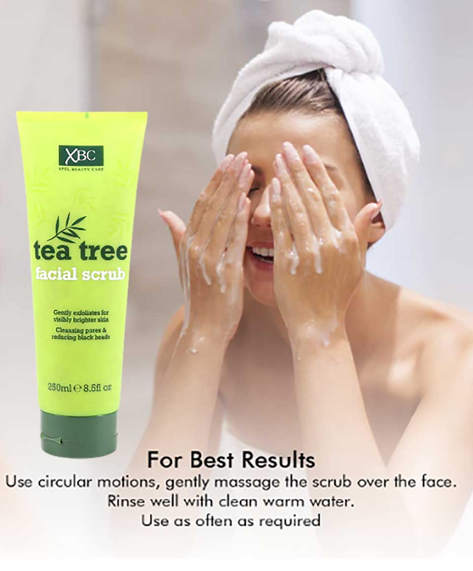 XBC Xpel Beauty Care Tea Tree Facial Scrub