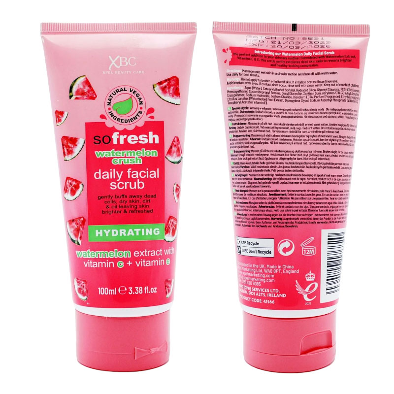 XBC Xpel Beauty Care So Fresh Watermelon Crush Daily Facial Scrub